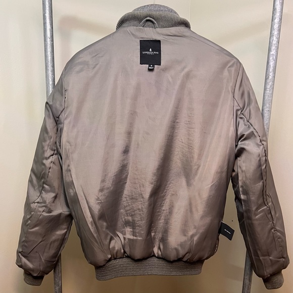 London Fog Gray Men’s Coat - Small - Picture 5 of 9